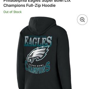 WEAR by Erin Andrews Philadelphia Eagles Super Bowl LIX Champs Full-Zip Hoodie